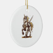 Knight Armor Unicorn (1) セラミックオーナメント (右)