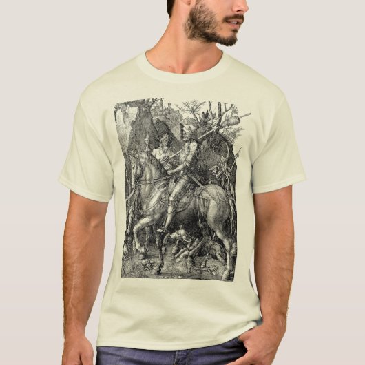 Knight, Death, And The Devil by Albrecht Dürer Tシャツ (正面)