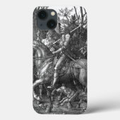  Knight Death Devil Albrecht Durer engraving art p Case-Mate iPhoneケース (裏面)