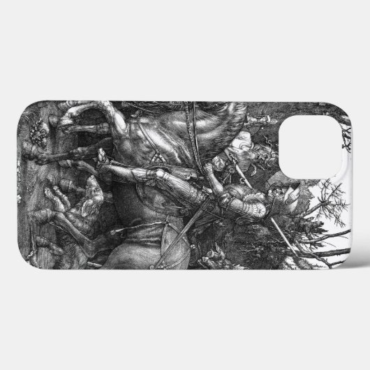  Knight Death Devil Albrecht Durer engraving art p Case-Mate iPhoneケース (裏面 (横))
