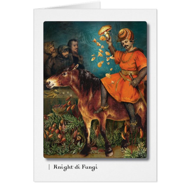 Knight di Fungi Tarot (正面)