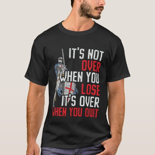 Knight  Medieval Soldier Knighthood Warrior  1 Tシャツ (正面)