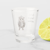 Knight Owl in Shining Armor ショットグラス (裏面)