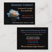 Knight Rose Professional Caregiver  名刺 (正面/裏面)