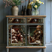 Knightcore Medieval Knight Resting Ancient Forest 薄葉紙