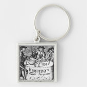 「Knightly穏やかなヴァージニアのための広告 キーホルダー (正面)