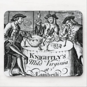 「Knightly穏やかなヴァージニアのための広告 マウスパッド