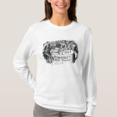 「Knightly穏やかなヴァージニアのための広告 Tシャツ (正面)