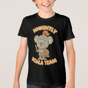 Knightly Koala Team Tシャツ – かわいいかわいいファンタジー