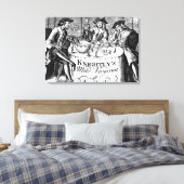 Knightly's Mild Virginiaの広告 キャンバスプリント (インサイチュ (寝室))