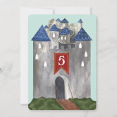 Knights and Dragons Invitation 招待状 (裏面)