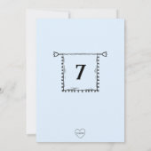 Knights, Maidens, and Dragons Birthday 招待状 (裏面)