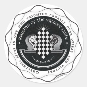 Knights of the Square Table - Greatness引用文 ラウンドシール