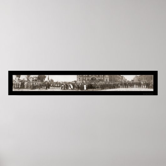 Knights Pythiasグループ写真1916 ポスター (正面)