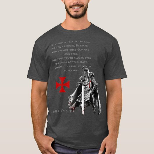 Knights Templar Christian Noise Tシャツ (正面)