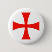 Knights_Templar_Cross 缶バッジ (正面)