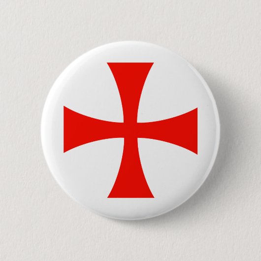 Knights_Templar_Cross 缶バッジ (正面)
