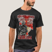 Knights Templar Non Nobis Gloriam Crusader Cross W Tシャツ (正面)