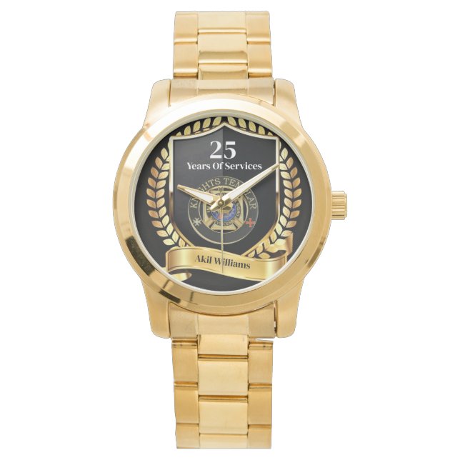 Knights Templar Years of Services 腕時計 (正面)