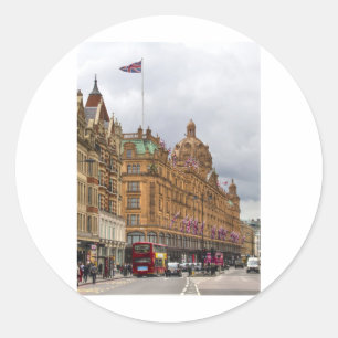 KnightsbridgeのHarrods ラウンドシール