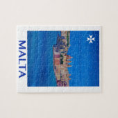 KnightsIIポスターマルタレトロバレッタの市 ジグソーパズル (横)