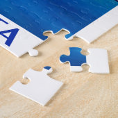 KnightsIIポスターマルタレトロバレッタの市 ジグソーパズル (側面)