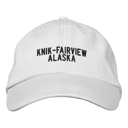 KNIK-FAIRVIEW アラスカ ハット (正面)