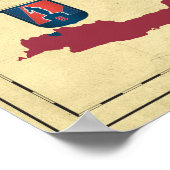 KNILテリトリアルトロエペンコマンドOverzicht ポスター (角)