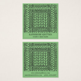 KNIT PURL SAGE スクエア名刺