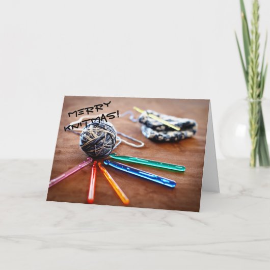 Knitmasメリーなカード シーズンカード (正面)