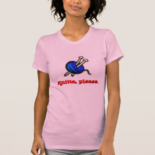 Knitta、お願いします。 Tシャツ