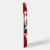 Knitted Patchwork Christmas Pattern | Rustic Case-Mate iPhoneケース (裏面 / 左)