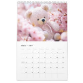 Knitted Teddy Adventures – 2026 Calendar カレンダー (3月 2027)
