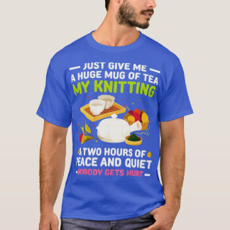 Knitter Gift Knitting Crochet Love Yarn Patterns S Tシャツ