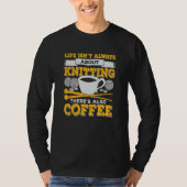 Knitting Coffee Tシャツ (正面)
