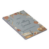 Knitting Journal For Knitting Lovers Personalized ノートブック (右側)