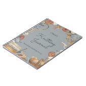 Knitting Journal For Knitting Lovers Personalized ノートブック (左側)