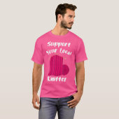 Knitting Knit Knitter Yarn Wool Creating Knitted W Tシャツ (正面フル)