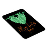 Knitting Love mothers day マグネット (右側)