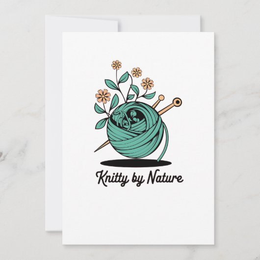 Knitty by nature  シーズンカード (正面)