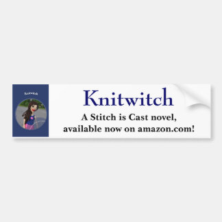 Knitwitchのバンパーステッカー バンパーステッカー