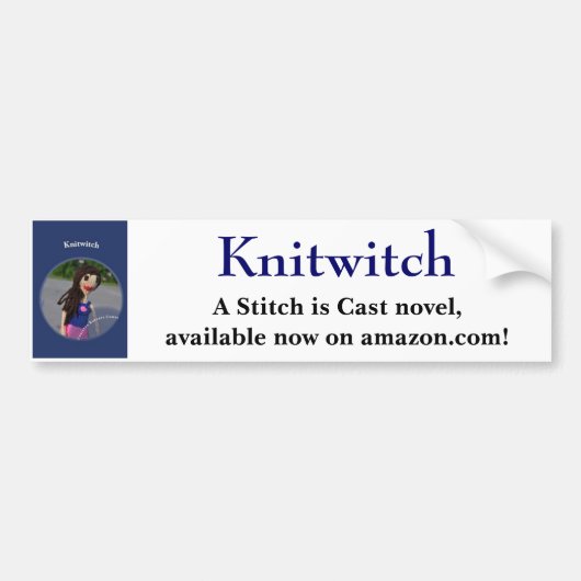 Knitwitchのバンパーステッカー バンパーステッカー (正面)