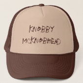 Knobby McKnobhead キャップ (正面)