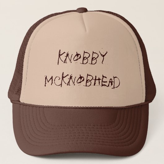 Knobby McKnobhead キャップ (正面)