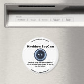 Knobby's SpyCamあなたの家 マグネット (インサイチュ (食洗機))