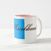 Knobhead ツートーンマグカップ (正面右)