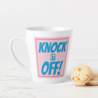KNOCK IT OFF Latte Mug カフェラテマグ