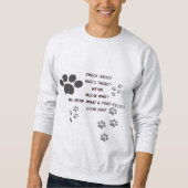 Knock knock スウェットシャツ (正面)