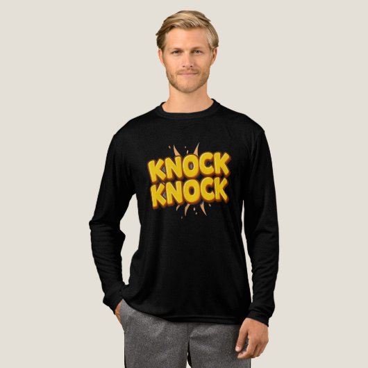 Knock knock トライブレンドＴシャツ (正面全体)