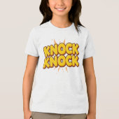 Knock knock トライブレンドＴシャツ (正面)
